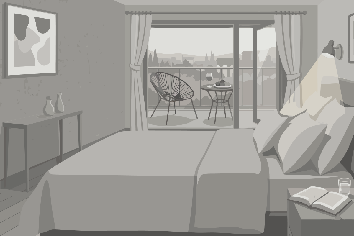 Caribbean Garden View Cabana with Private Balcony & 2 Bikes (#8)